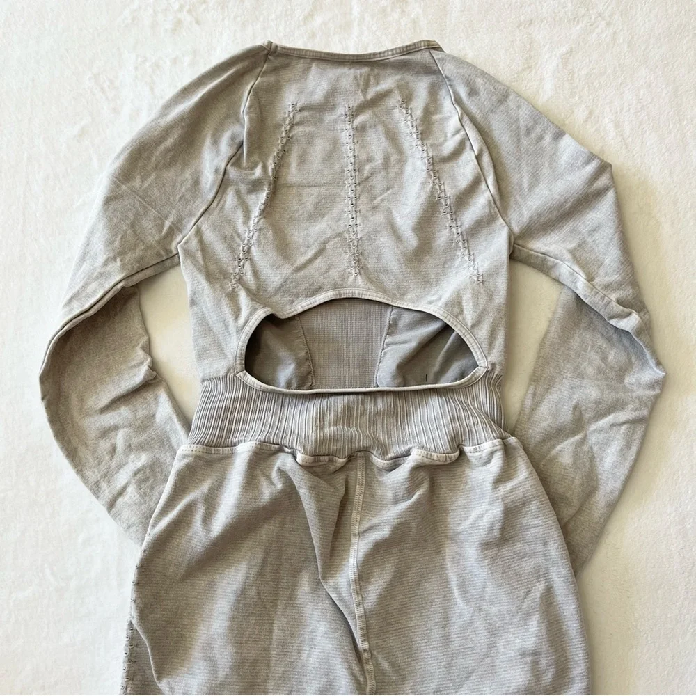 Free People Good Karma Long Sleeve Runsie - Picture 5 of 9